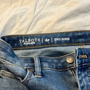 Talbots women’s size 4 petite jeans